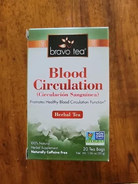 Bravo Tea Blood Circulation Herbal Tea