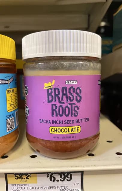 Brass Roots Sacha Inchi Seed Butter Chocolate