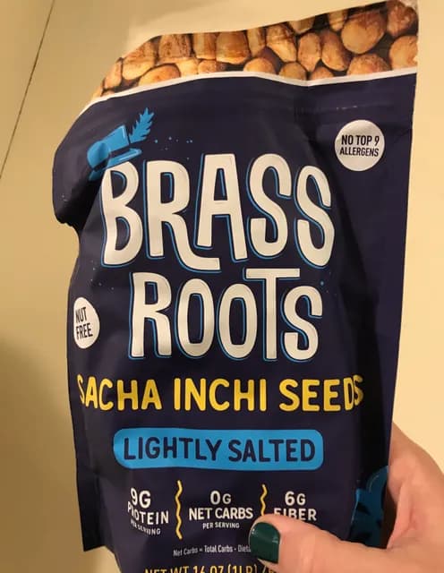 Brass Roots Lightly Salted Sacha Inchi Seeds