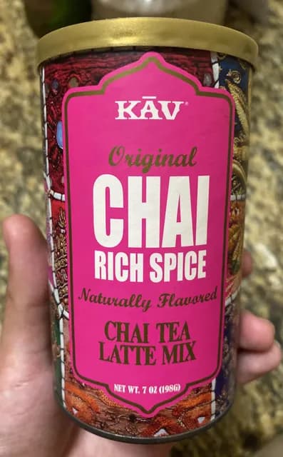 Kav Original Chai Rich Spice Chai Tea Latte Mix