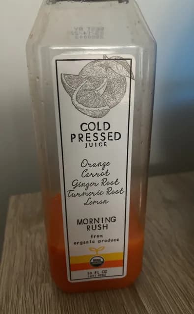 Garden Of Flavor Morning Rush Cold Pressed Juice