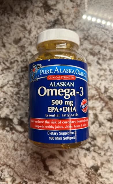 Pure Alaska Omega Alaskan Omega-3 Mini Softgels