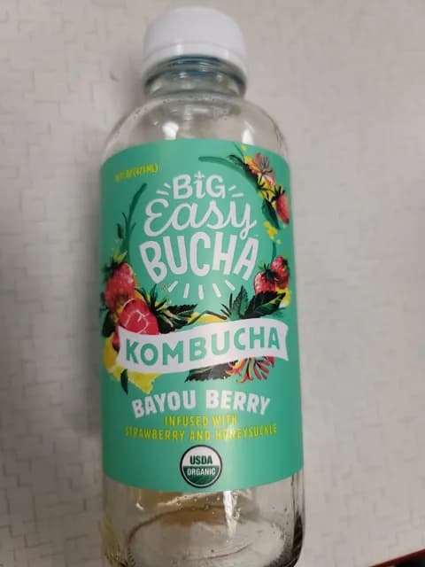 Big Easy Bucha Kombucha Bayou Berry