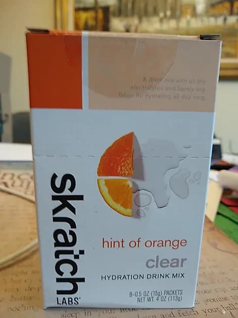 Skratch Labs Hint Of Orange Clear Hydration Drink Mix