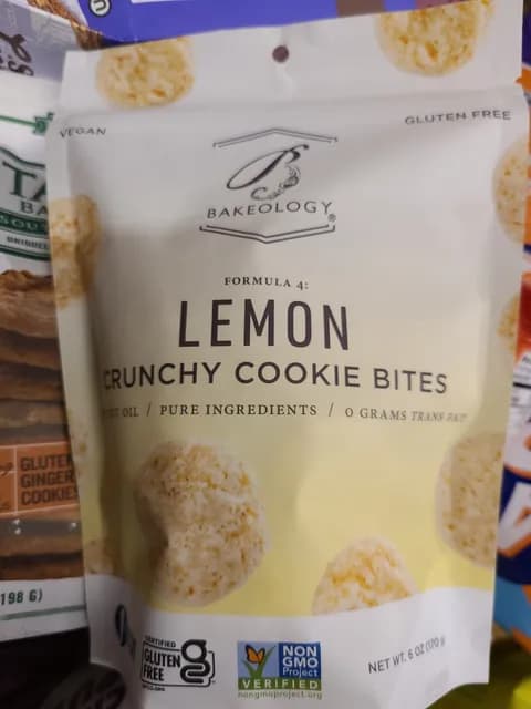 Bakeology Formula 4: Lemon Crunchy Cookie Bites