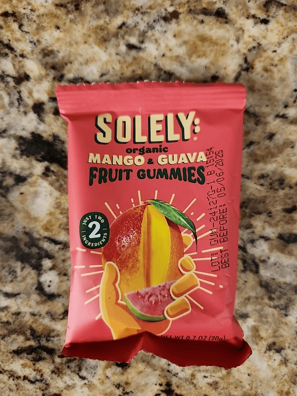 Solely: Organic Mango & Guava Whole Fruit Gummies