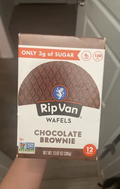 Rip Van Wafels Chocolate Brownie