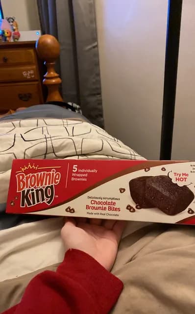 Brownie King Chocolate Brownie Bites 5 Wrapped Brownies
