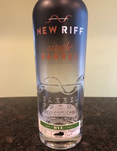 New Riff Single Barrel Kentucky Straight Whiskey