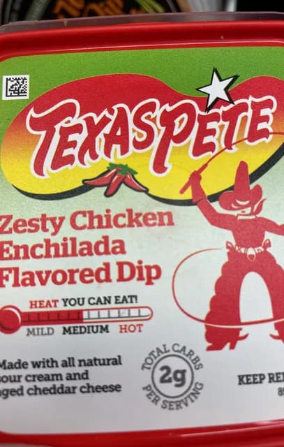 Texas Pete Zesty Chicken Enchilada Flavored Dip