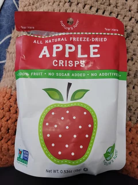 Nature'S Turn All Natural Freeze-Dried Apple Crisps