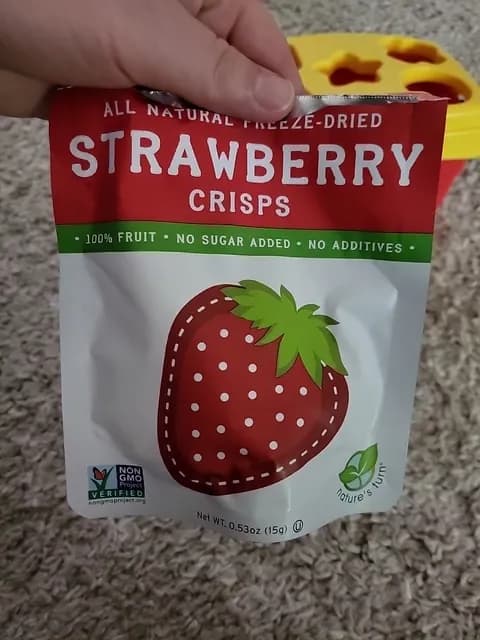 Nature'S Turn All Natural Freeze-Dried Strawberry Crisps