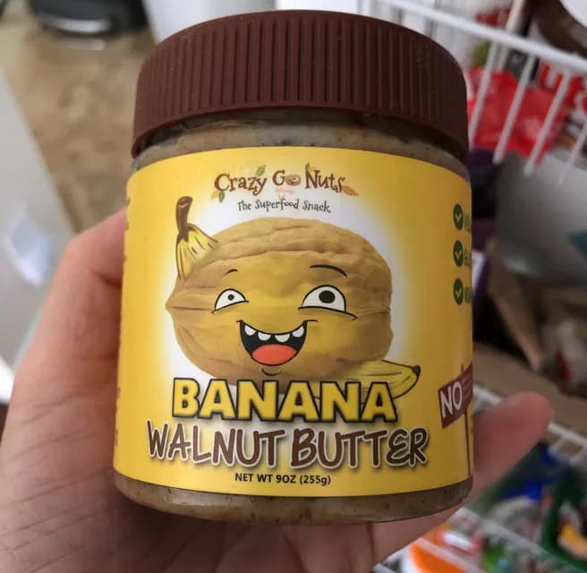 Crazy Go Nuts Banana Walnut Butter