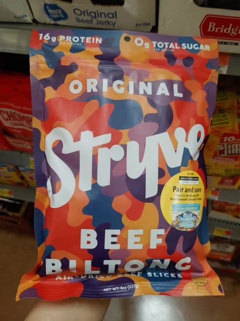 Stryve Original Beef Biltong