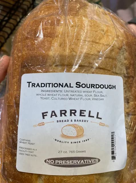 Farrell Bread & Bakery Traditional Sourdough