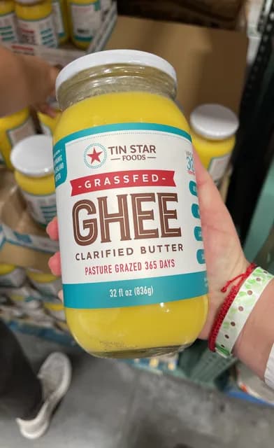 Tin Star Foods Grassfed Ghee Clarified Butter