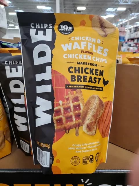 Wilde Chips Chicken & Waffles Flavor Chicken Chips