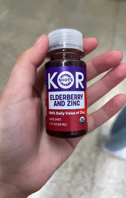 Kor Shots Elderberry And Zinc
