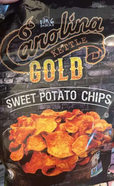 Carolina Kettle Gold Sweet Potato Chips
