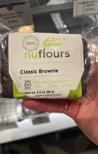 Nuflours Classic Brownie