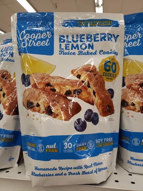 Cooper Street Blueberry Lemon Twice Baked Cookies