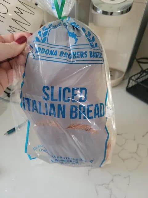 D'Addona Brothers Bakery Sliced Italian Bread