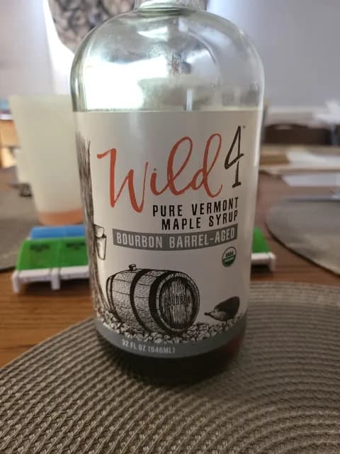 Wild 4 Bourbon Barrel-Aged Pure Vermont Maple Syrup