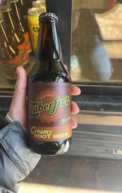 Durango Soda Company Inc. Zuberfizz Creamy Root Beer Classic Draft Soda