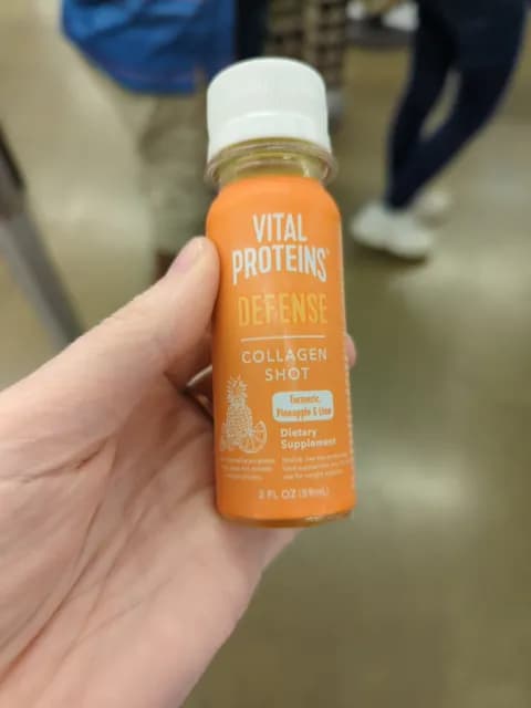 Vital Proteins Defense Collagen Shot Turmeric, Pineapple & Lime