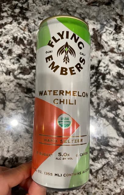 Flying Embers Watermelon Chili Hard Seltzer