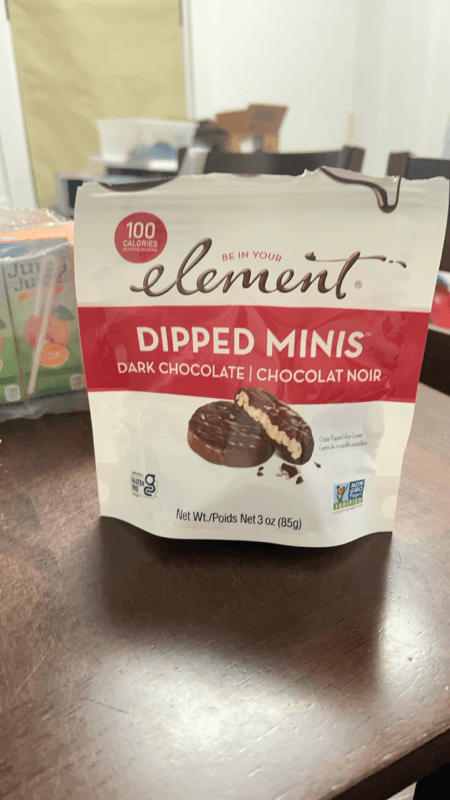 Element Dipped Minis Dark Chocolate Rice Cakes