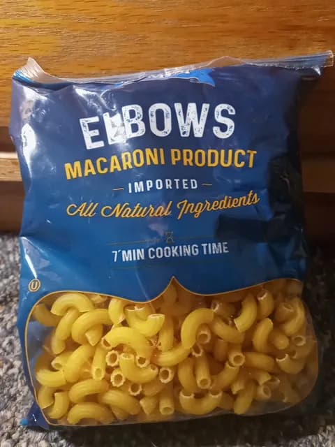 Elbows Imported Macaroni Product
