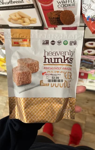 Heavenly Hunks Snickerdoodle Gluten Free Bites