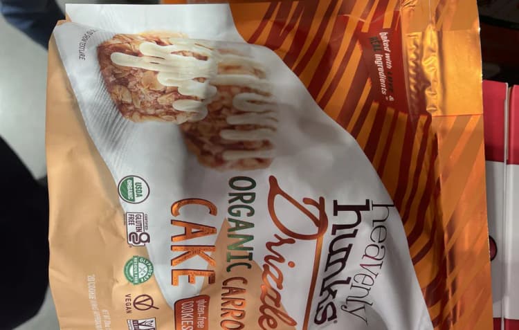 Heavenly Hunks Drizzle Organic Carrot Cake
