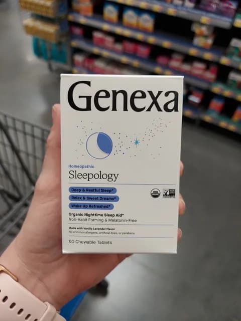 Genexa Homeopathic Sleepology 60 Chewable