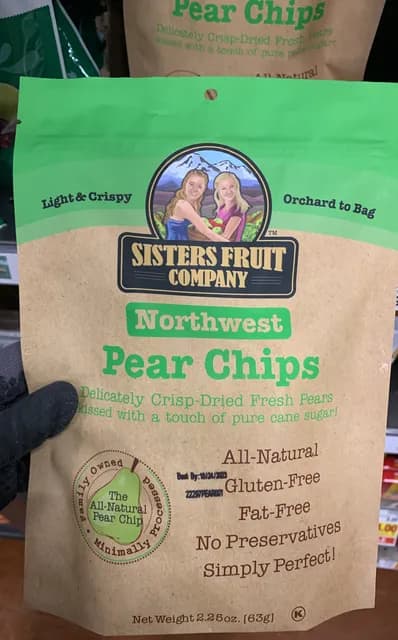 Sisters Fruit Company Northwest Pear Chips