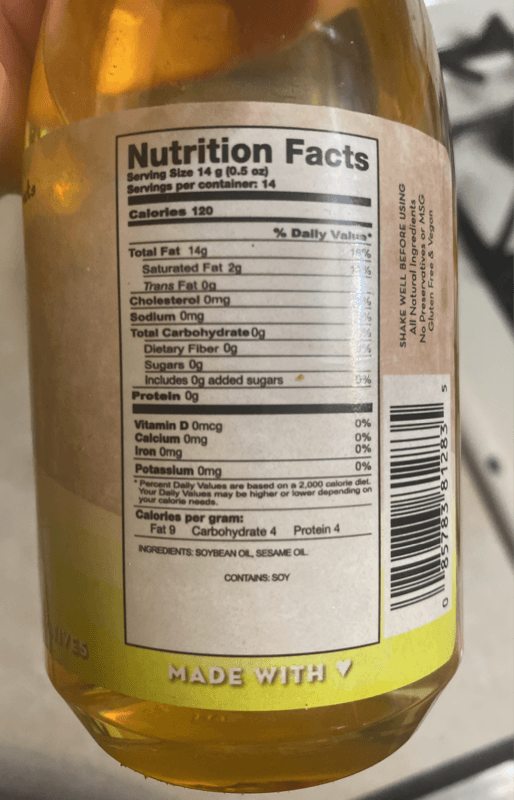 Sunny’S Gourmet Products Stir Fry Oil
