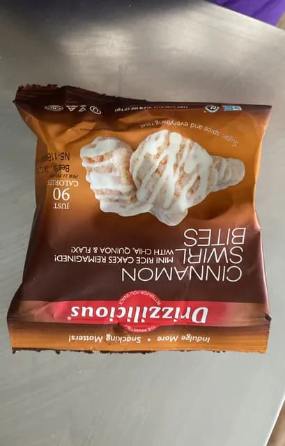 Drizzilicious Cinnamon Swirl Bites