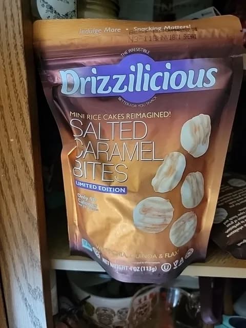 Drizzilicious  Salted Caramel Bites With Chia, Quinoa & Flax!
