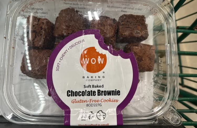 Wow Baking Company Soft Baked Chocolate Brownie Gluten-Free Cookies