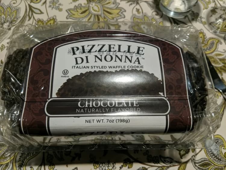 Pizzelle Di Nonna Italian Styled Waffle Cookie