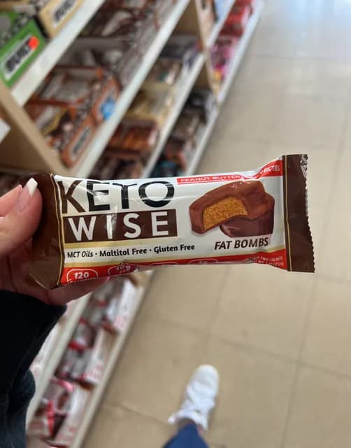 Keto Wise Peanut Butter Cup Patties Fat Bombs