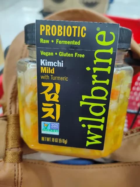 Wildbrine Probiotic Mild Kimchi With Turmeric