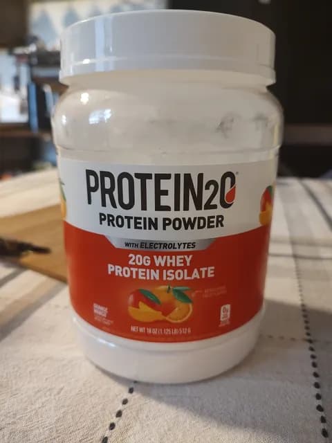 Protein20 Whey Protein Isolate Powder, Orange Mango