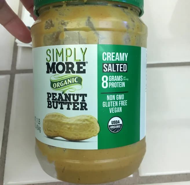 Simply More Organic Peanut Butter Creamy Salted
