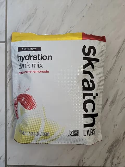 Skratch Labs Sport Hydration Drink Mix, Strawberry Lemonade Flavor