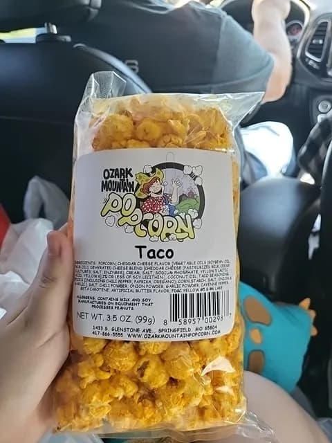 Ozark Mountain Taco Popcorn