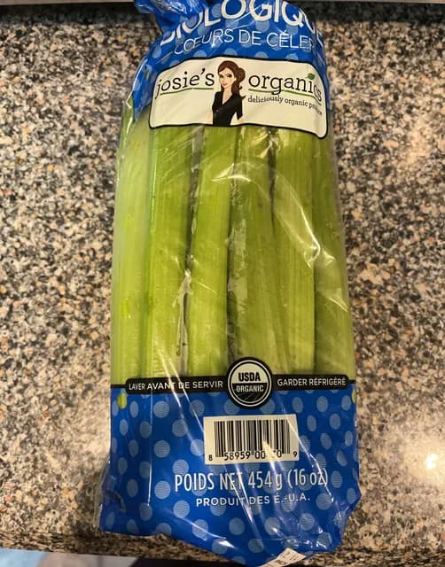 Josie'S Organics Organic Celery Hearts