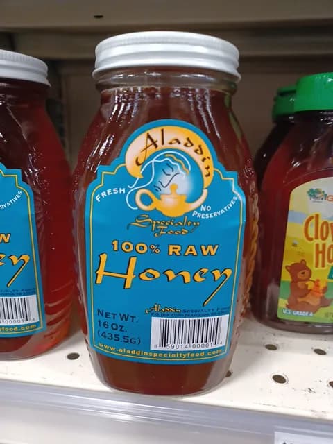 Aladdin Specialty Food 100% Raw Honey