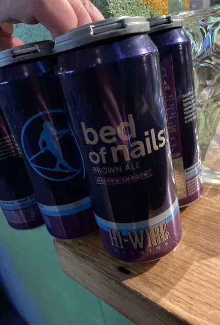 Hi-Wire Brewing Bed Of Nails Brown Ale